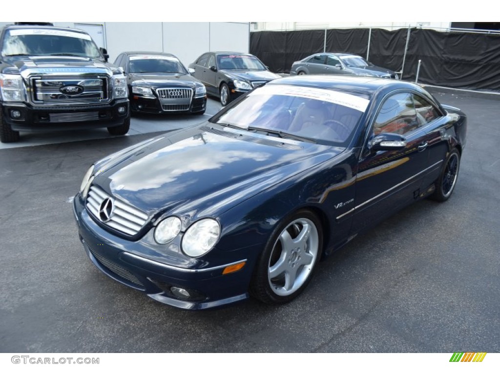 2005 CL 65 AMG - Capri Blue Metallic / Java photo #1