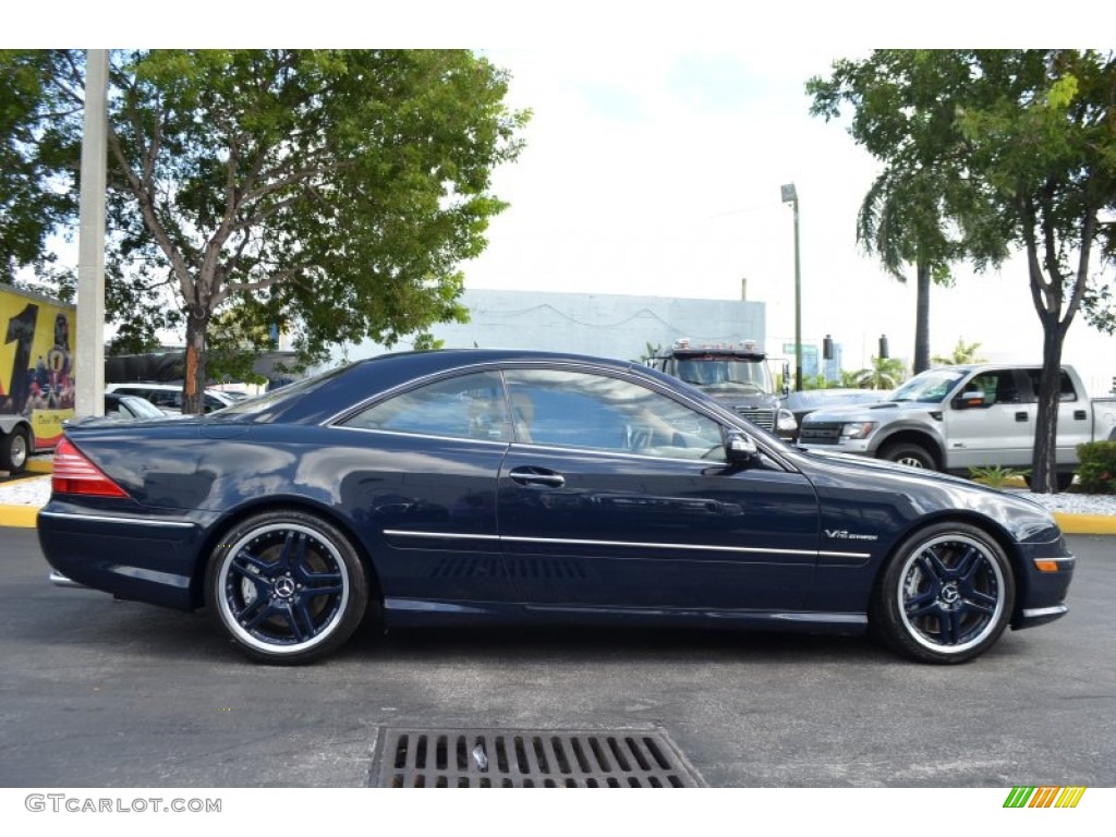 Capri Blue Metallic 2005 Mercedes-Benz CL 65 AMG Exterior Photo #74838197