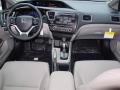 Gray 2013 Honda Civic LX Sedan Dashboard