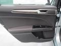 Charcoal Black 2013 Ford Fusion Hybrid SE Door Panel