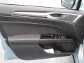 Charcoal Black 2013 Ford Fusion Hybrid SE Door Panel