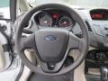 Charcoal Black/Light Stone Steering Wheel Photo for 2013 Ford Fiesta #74839567