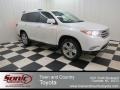 2013 Blizzard White Pearl Toyota Highlander Limited  photo #1