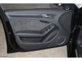 Black 2013 Audi S4 3.0T quattro Sedan Door Panel