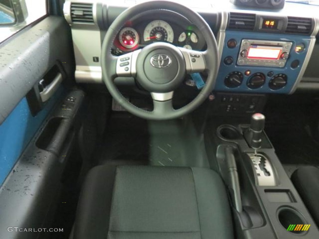 2013 Toyota FJ Cruiser 4WD Dark Charcoal Dashboard Photo #74841179