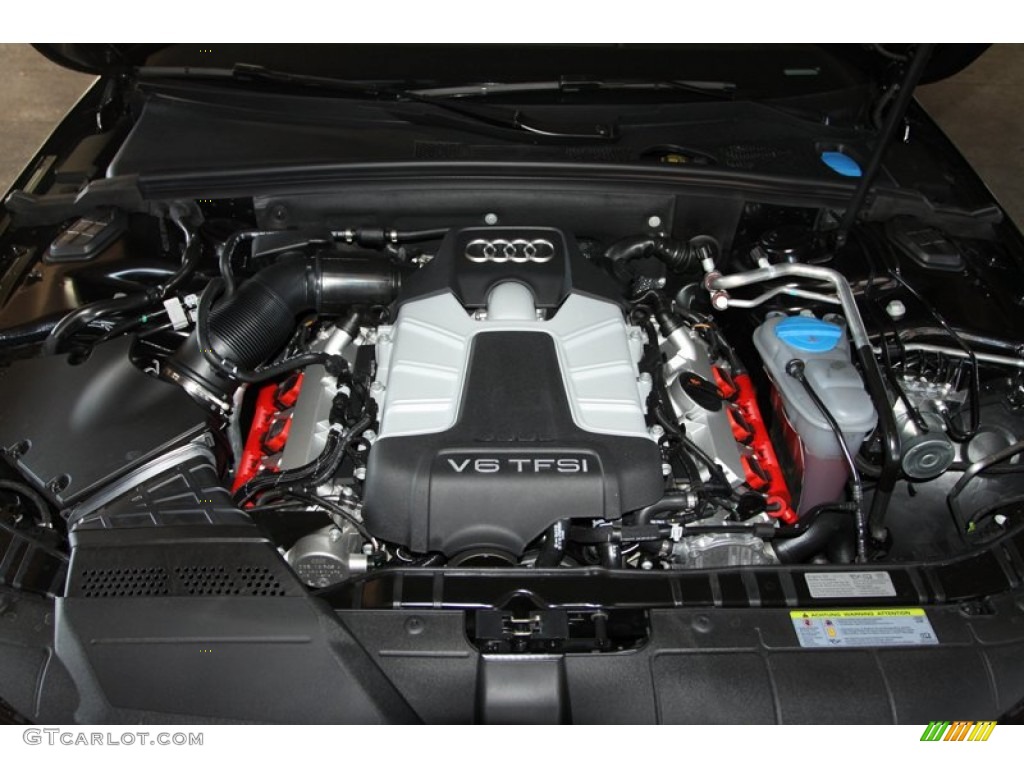 2013 Audi S4 3.0T quattro Sedan 3.0 Liter FSI Supercharged DOHC 24-Valve VVT V6 Engine Photo #74841276