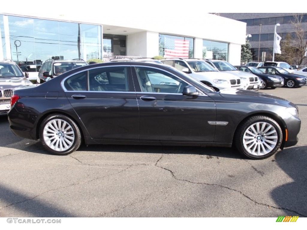 Dark Graphite Metallic 2012 BMW 7 Series 750i xDrive Sedan Exterior Photo #74841284