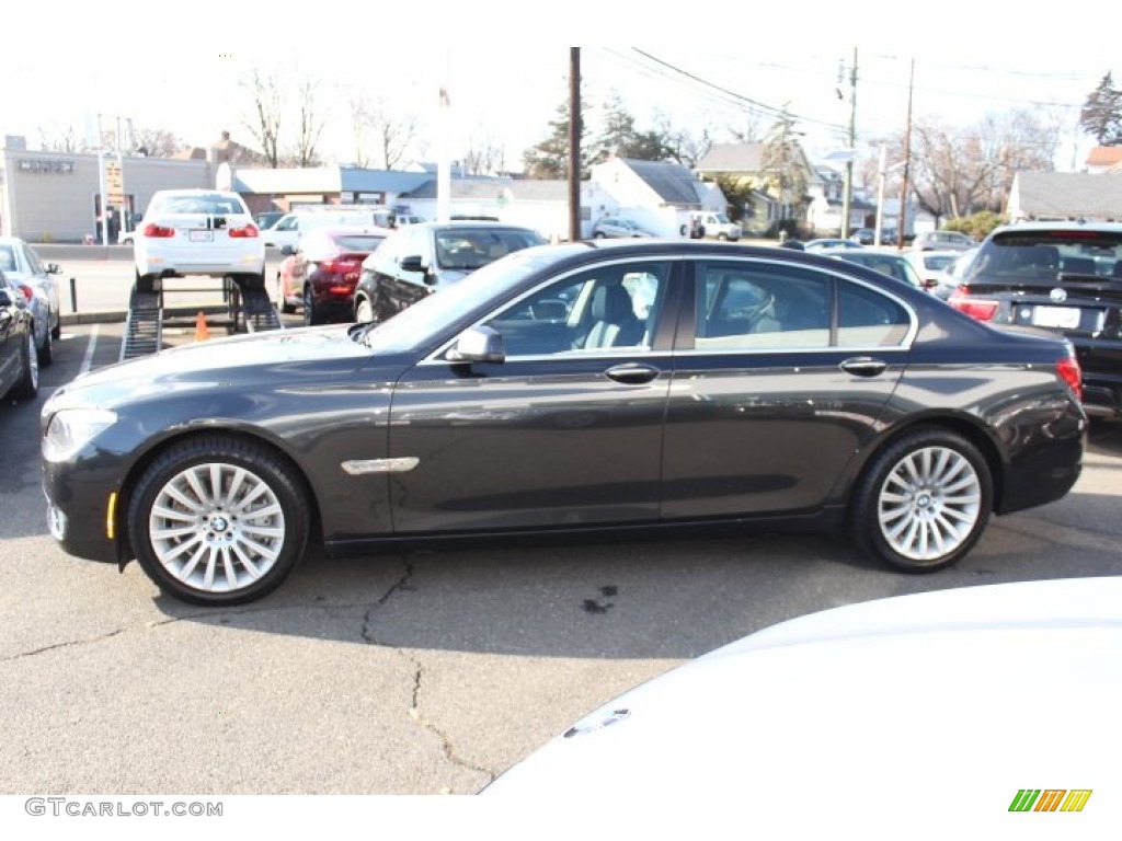 Dark Graphite Metallic 2012 BMW 7 Series 750i xDrive Sedan Exterior Photo #74841358