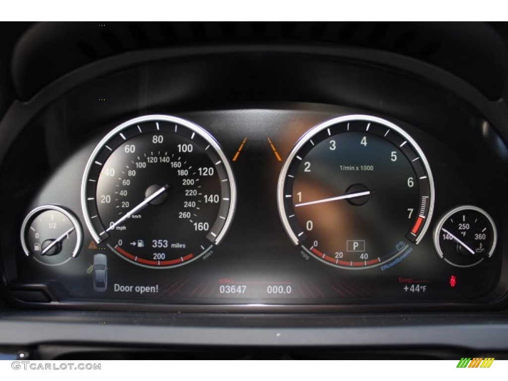 2012 BMW 7 Series 750i xDrive Sedan Gauges Photo #74841538