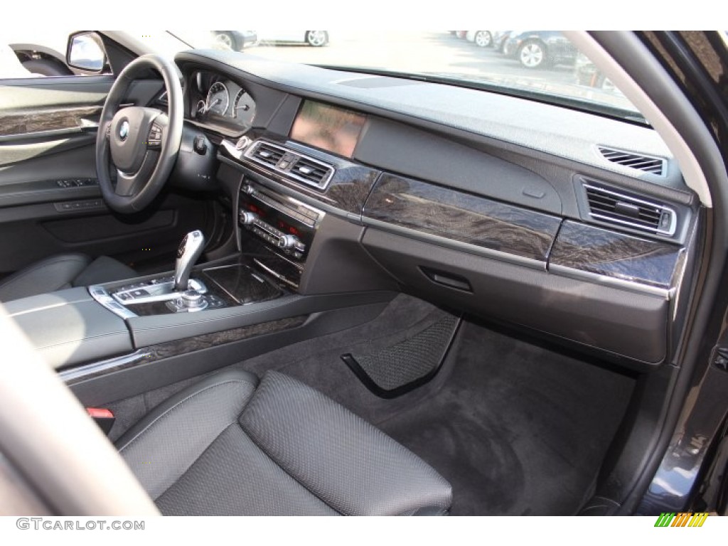 2012 BMW 7 Series 750i xDrive Sedan Black Dashboard Photo #74841663
