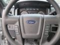 Steel Gray 2013 Ford F150 STX Regular Cab Steering Wheel