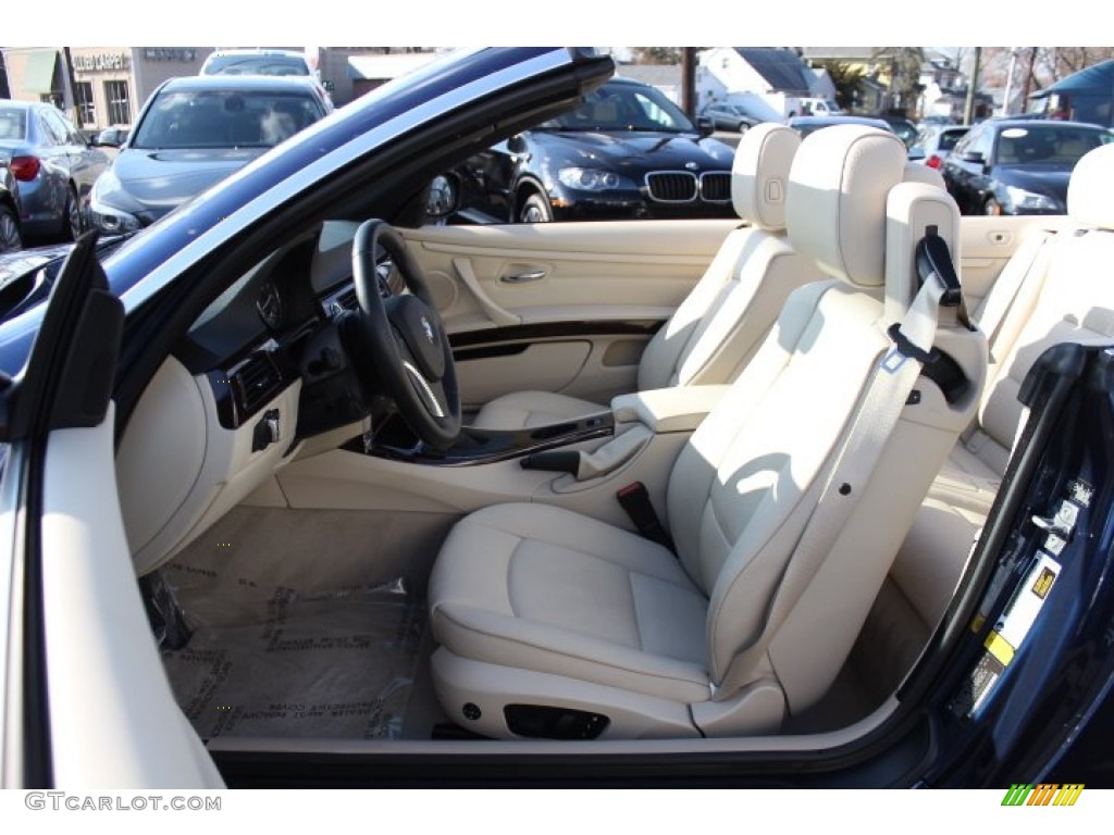 2012 3 Series 335i Convertible - Deep Sea Blue Metallic / Cream Beige photo #11