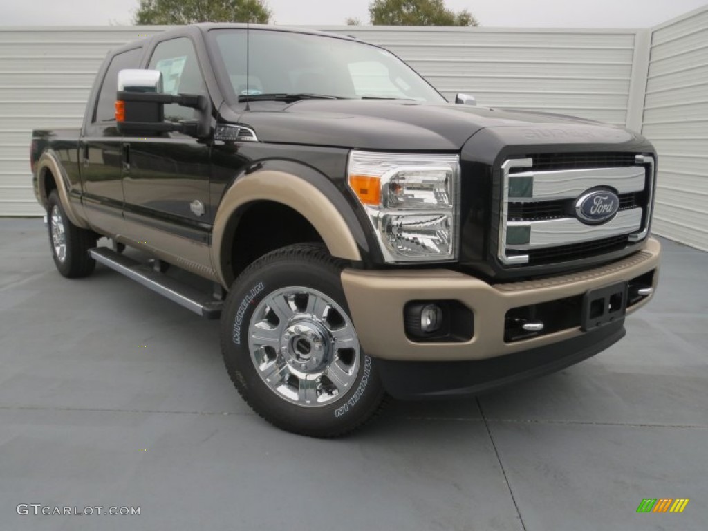 Tuxedo Black Metallic 2013 Ford F250 Super Duty King Ranch Crew Cab 4x4 Exterior Photo #74842022