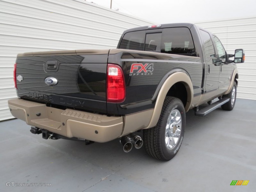 Tuxedo Black Metallic 2013 Ford F250 Super Duty King Ranch Crew Cab 4x4 Exterior Photo #74842052