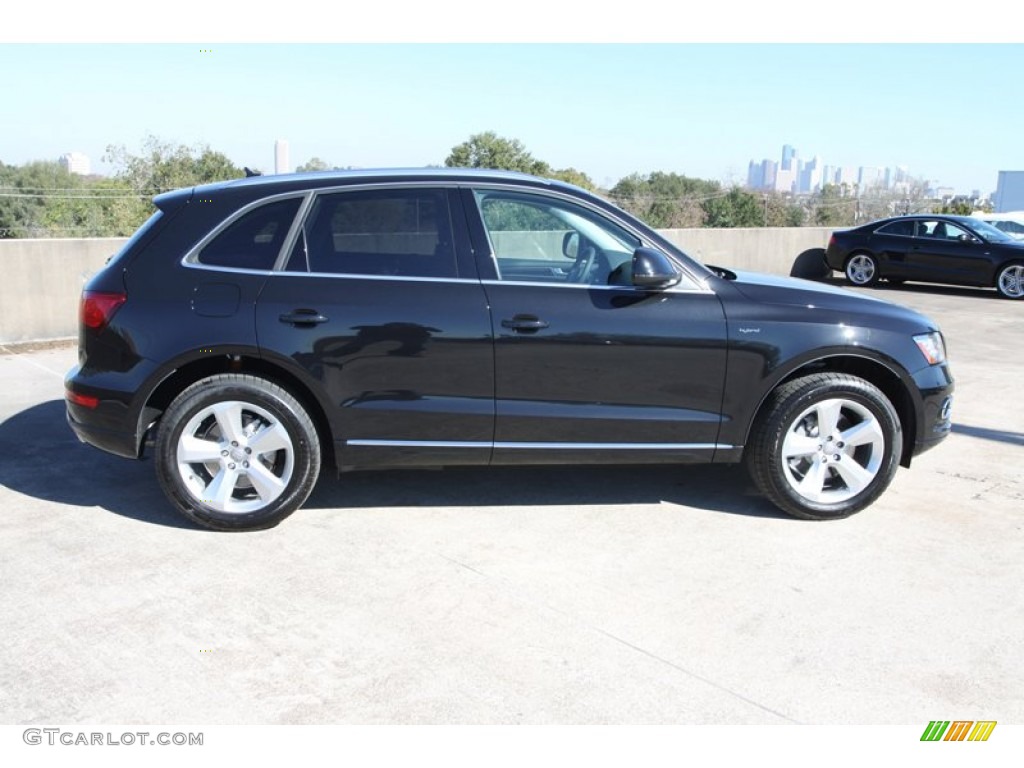 Phantom Black Pearl 2013 Audi Q5 2.0 TFSI hybrid quattro Exterior Photo #74842229