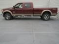 2013 Autumn Red Metallic Ford F350 Super Duty Lariat Crew Cab 4x4  photo #5