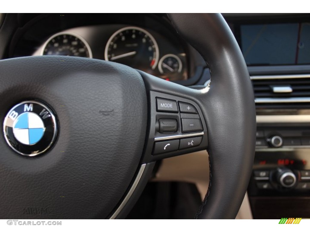 2012 7 Series 750i xDrive Sedan - Dark Graphite Metallic / Oyster/Black photo #18