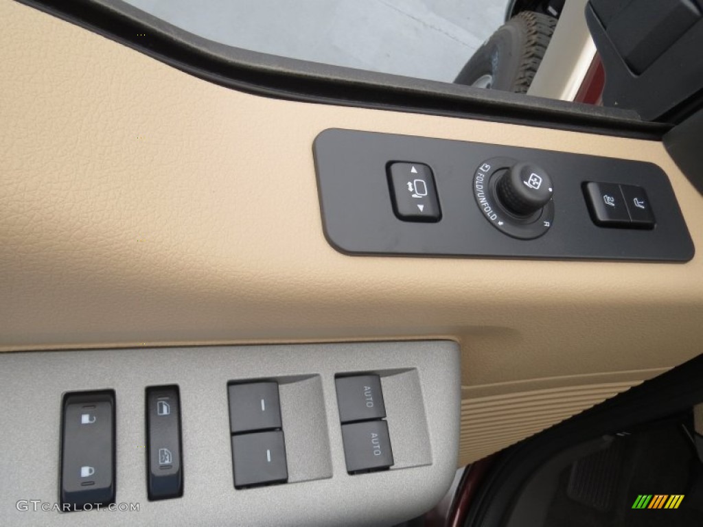 2013 Ford F350 Super Duty Lariat Crew Cab 4x4 Controls Photo #74843106