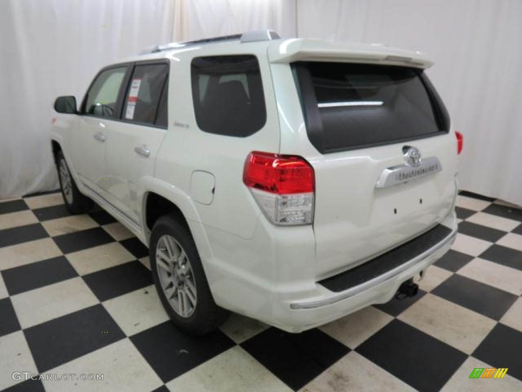 2013 4Runner Limited 4x4 - Blizzard White Pearl / Sand Beige Leather photo #21
