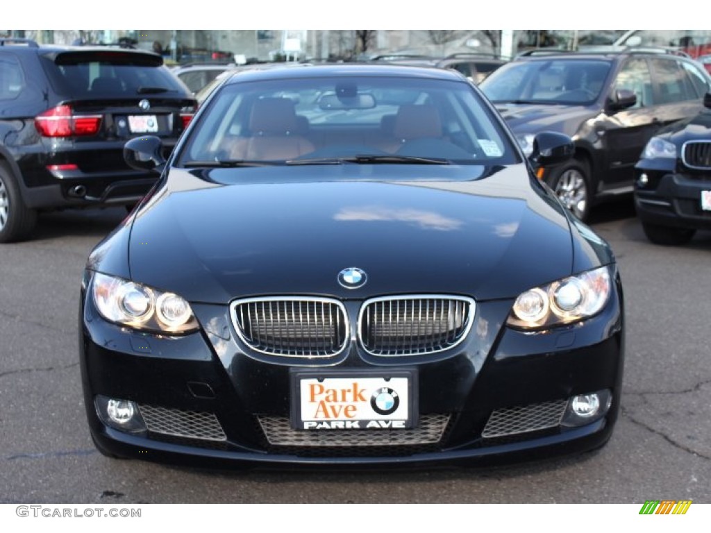 2010 3 Series 335i xDrive Coupe - Black Sapphire Metallic / Black photo #2
