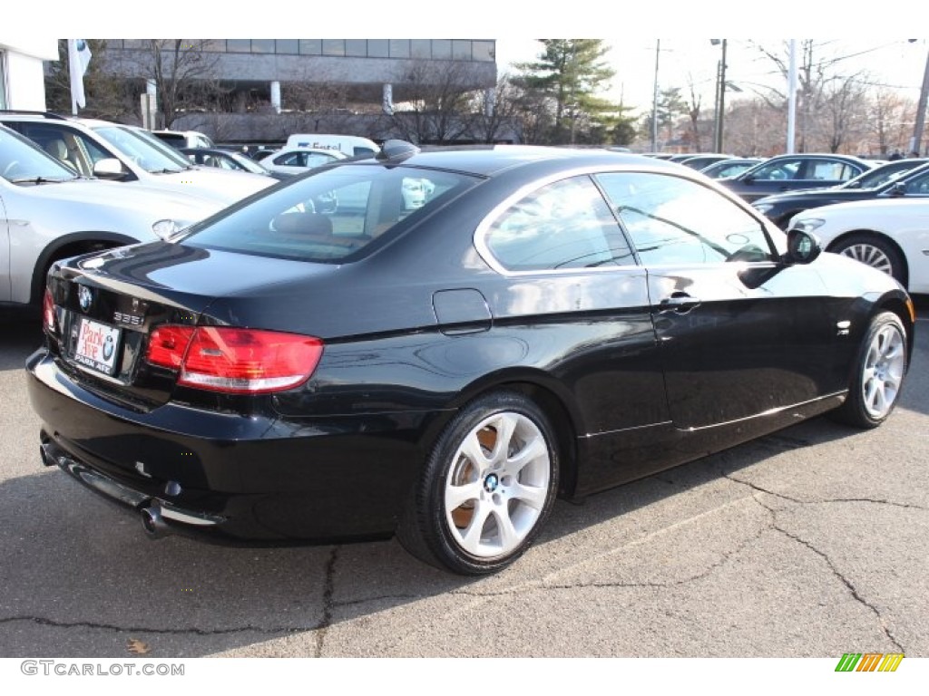 2010 3 Series 335i xDrive Coupe - Black Sapphire Metallic / Black photo #5