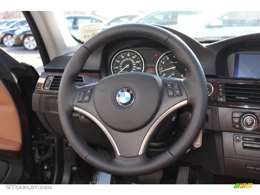 2010 3 Series 335i xDrive Coupe - Black Sapphire Metallic / Black photo #16