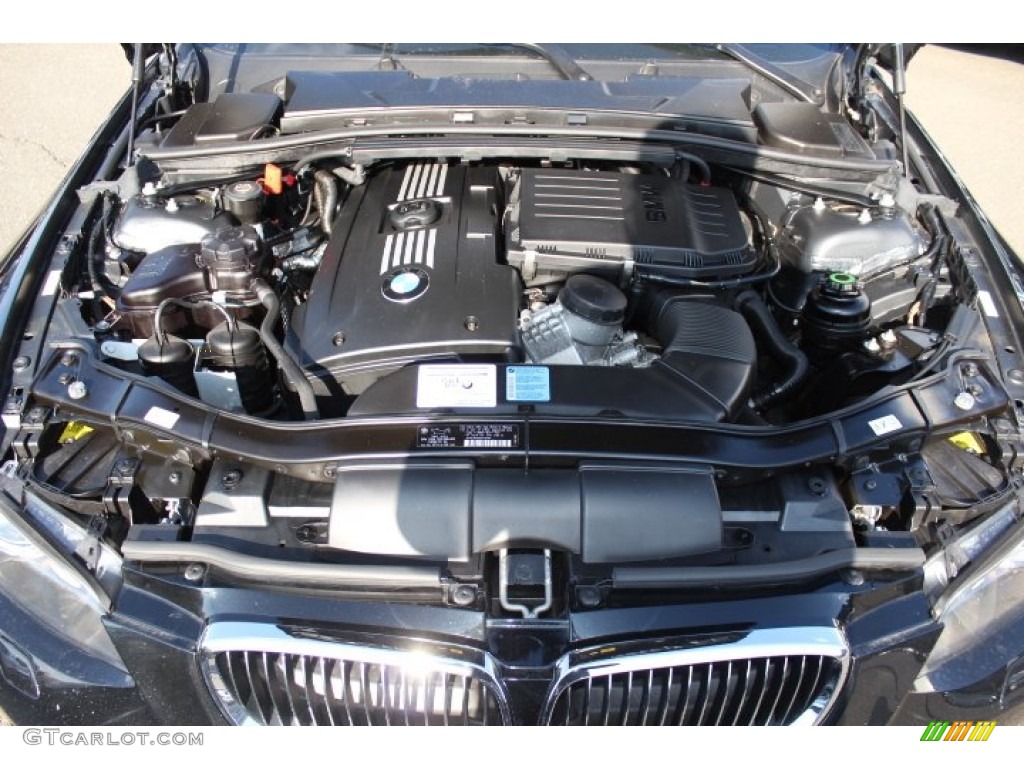 2010 3 Series 335i xDrive Coupe - Black Sapphire Metallic / Black photo #28