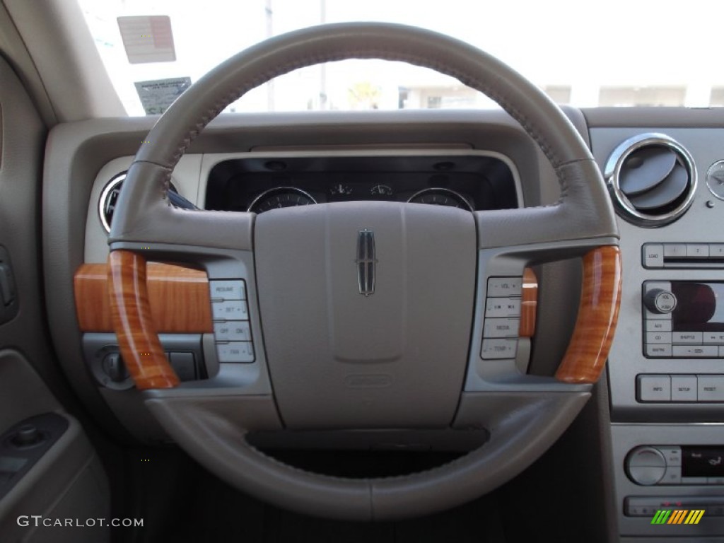 2006 Lincoln Zephyr Standard Zephyr Model Sand Steering Wheel Photo #74846006