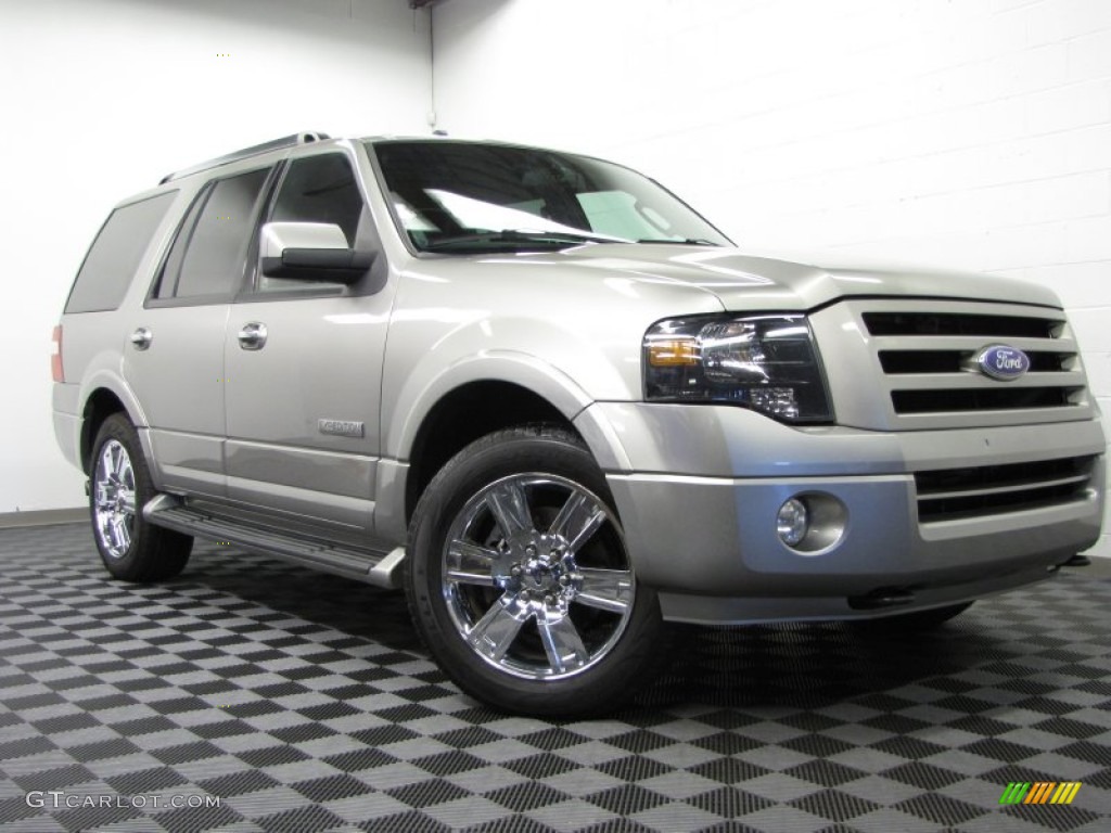 Vapor Silver Metallic 2008 Ford Expedition Limited 4x4 Exterior Photo #74846030
