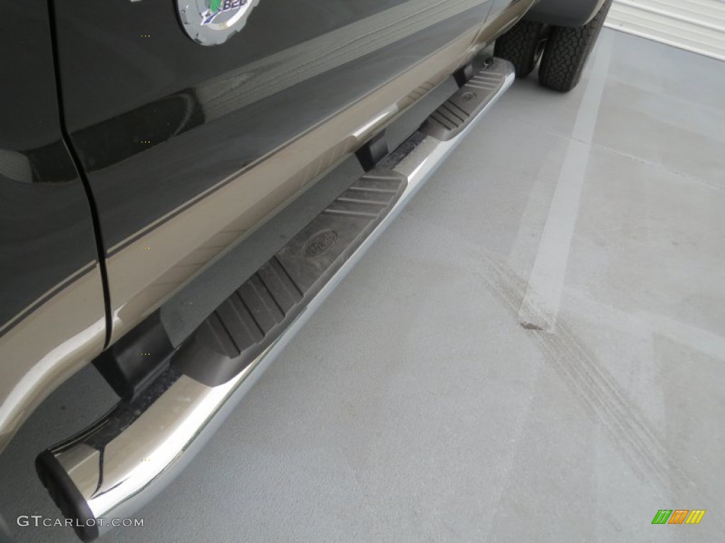 2013 F350 Super Duty Lariat Crew Cab 4x4 Dually - Kodiak Brown Metallic / Adobe photo #13