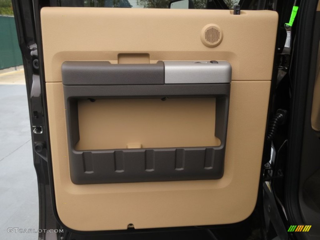 2013 F350 Super Duty Lariat Crew Cab 4x4 Dually - Kodiak Brown Metallic / Adobe photo #21