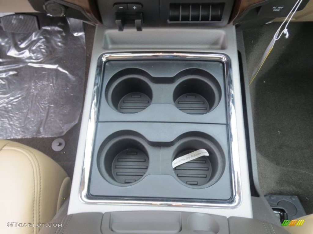 2013 F350 Super Duty Lariat Crew Cab 4x4 Dually - Kodiak Brown Metallic / Adobe photo #33