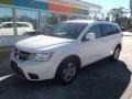 2012 Ivory White Tri-Coat Dodge Journey SXT  photo #2