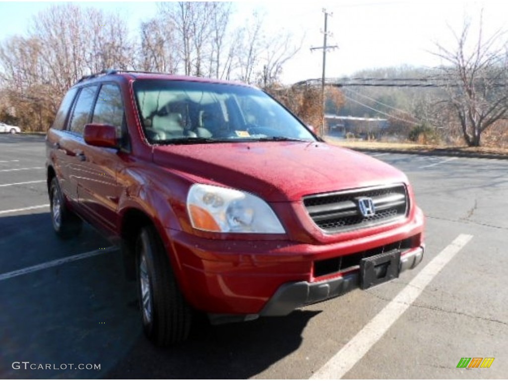 2003 Pilot EX-L 4WD - Redrock Pearl / Gray photo #1