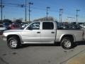 2002 Bright Silver Metallic Dodge Dakota Sport Quad Cab 4x4  photo #4