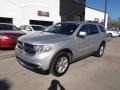 2011 Bright Silver Metallic Dodge Durango Crew  photo #2