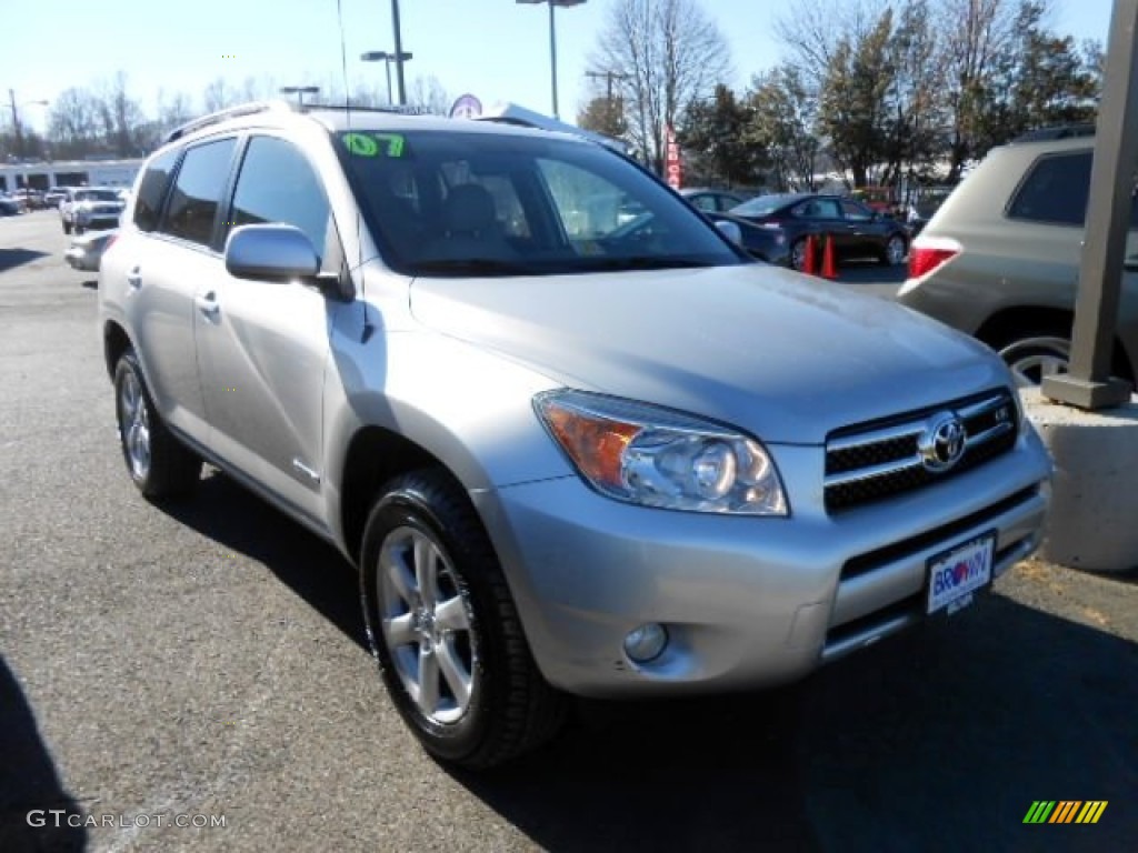 2007 RAV4 Limited - Classic Silver Metallic / Ash Gray photo #1
