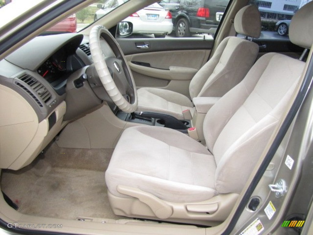 2005 Honda Accord LX Sedan Front Seat Photo #74848700