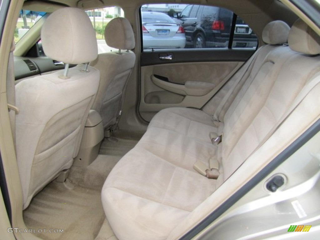 2005 Honda Accord LX Sedan Rear Seat Photo #74848720