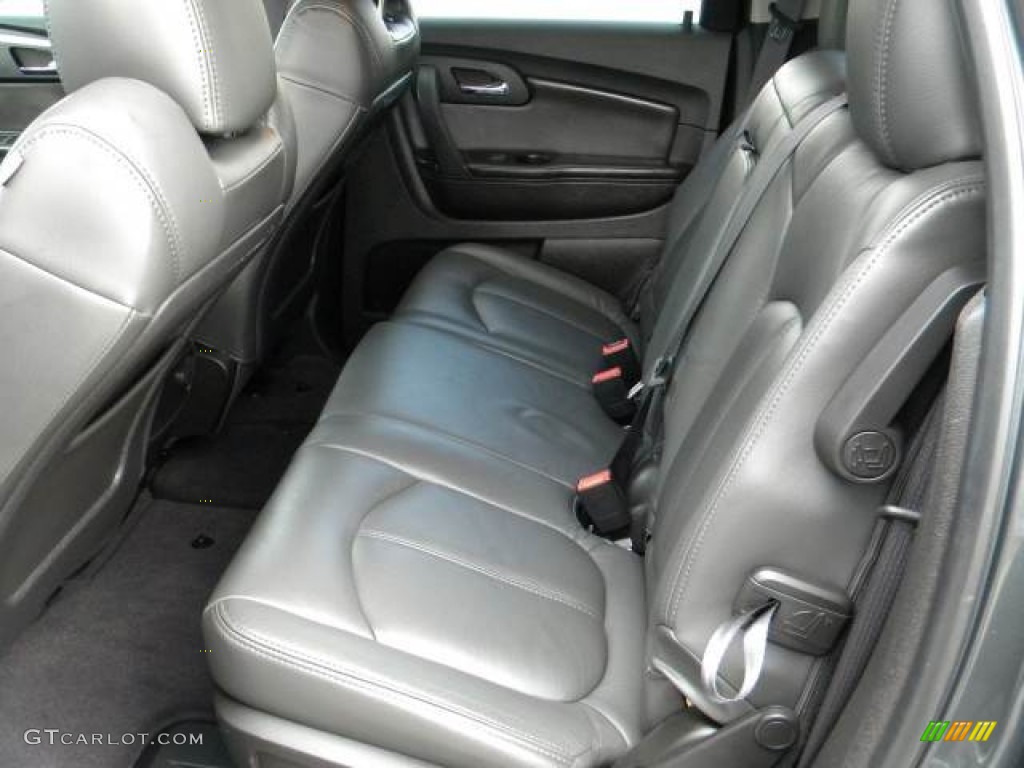 2010 Traverse LT - Cyber Gray Metallic / Ebony photo #13