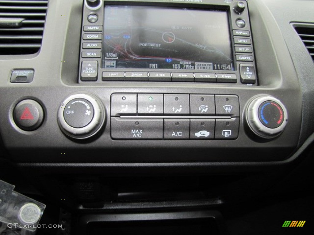 2011 Honda Civic Si Coupe Controls Photo #74849063