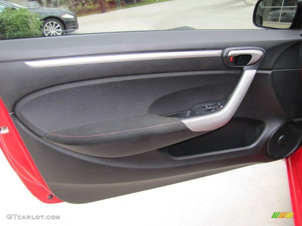 2011 Honda Civic Si Coupe Black Door Panel Photo #74849078