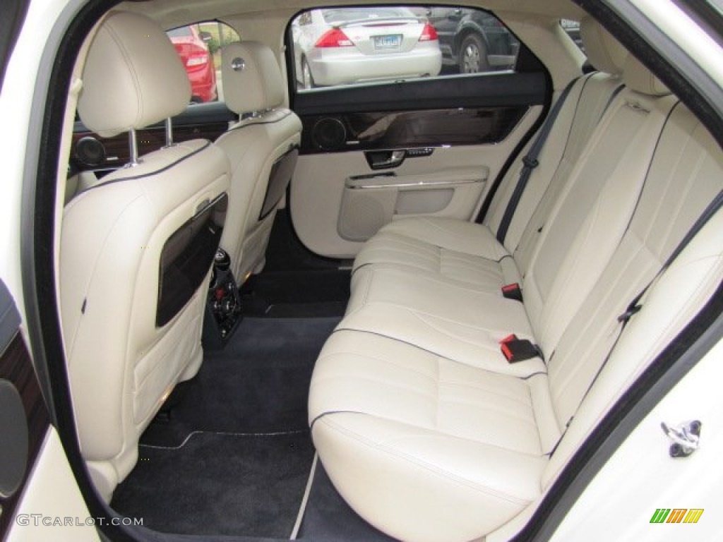 2011 XJ XJL - Porcelain White / Ivory/Oyster photo #4