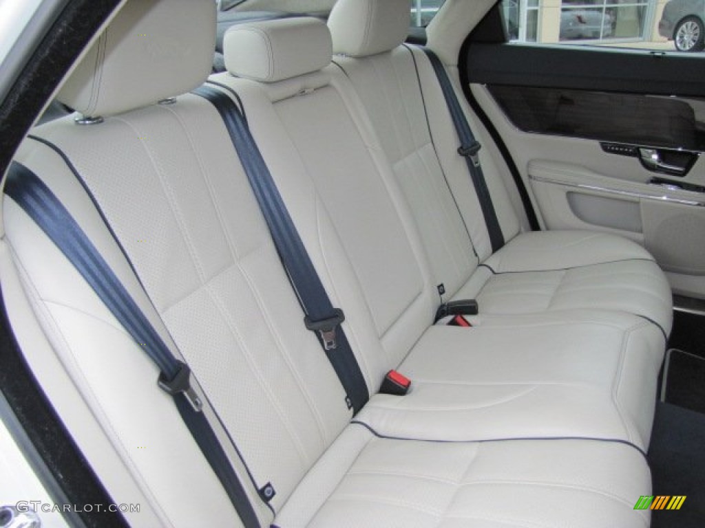 2011 XJ XJL - Porcelain White / Ivory/Oyster photo #17