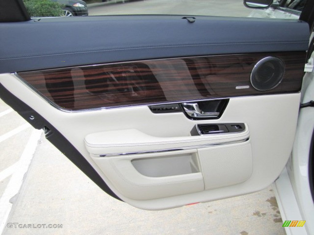 2011 XJ XJL - Porcelain White / Ivory/Oyster photo #51