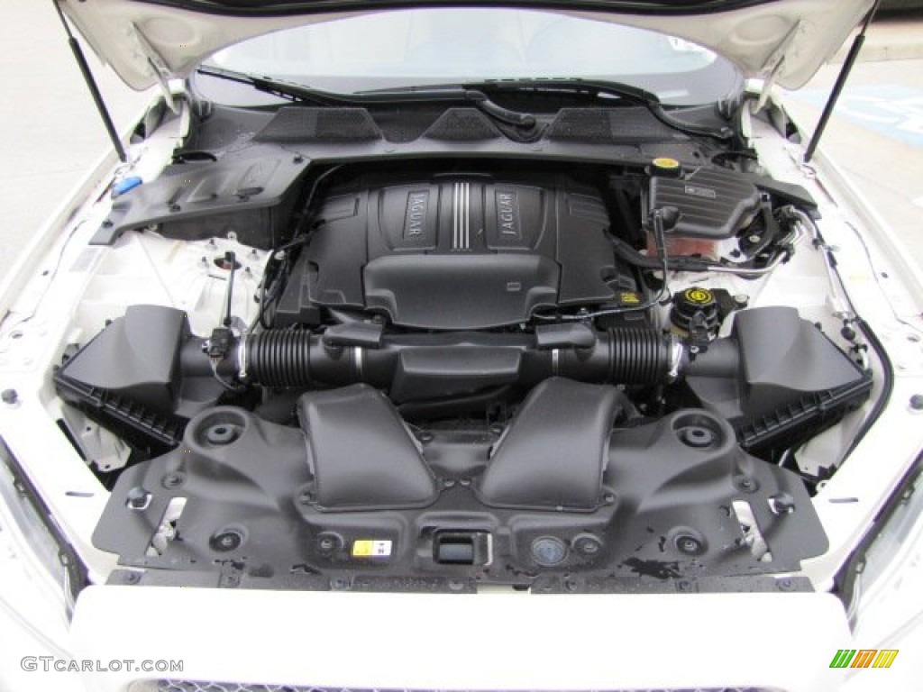 2011 Jaguar XJ XJL 5.0 Liter GDI DOHC 32-Valve VVT V8 Engine Photo #74849294