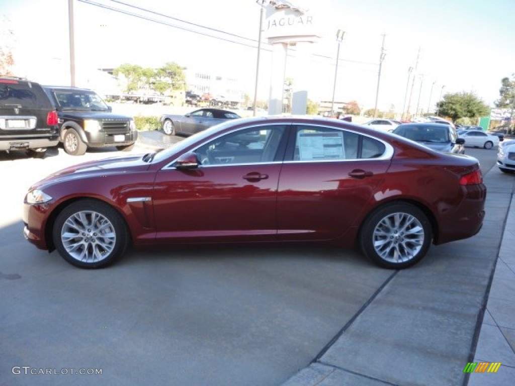 Carnelian Red Metallic 2013 Jaguar XF I4 T Exterior Photo #74849912