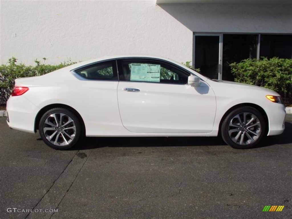 White Orchid Pearl 2013 Honda Accord EX-L V6 Coupe Exterior Photo #74850855