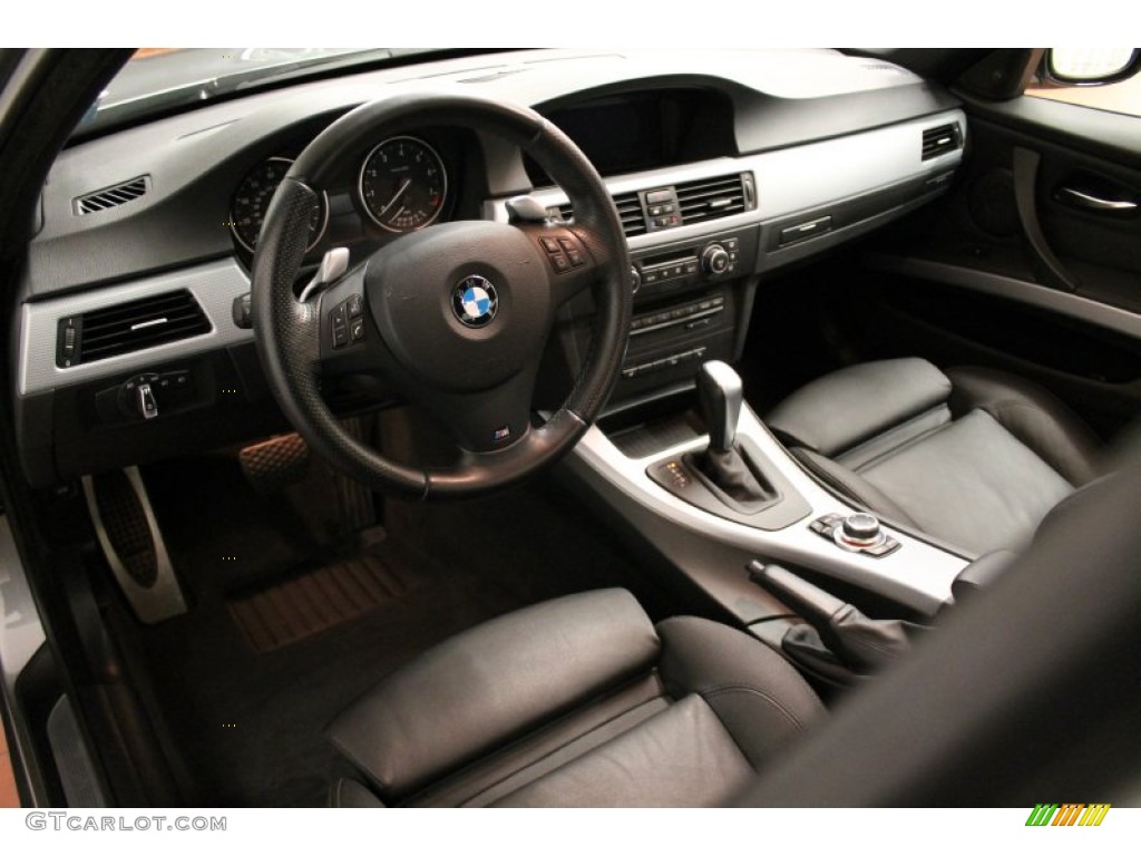 Black Interior 2009 BMW 3 Series 328xi Sedan Photo #74850959