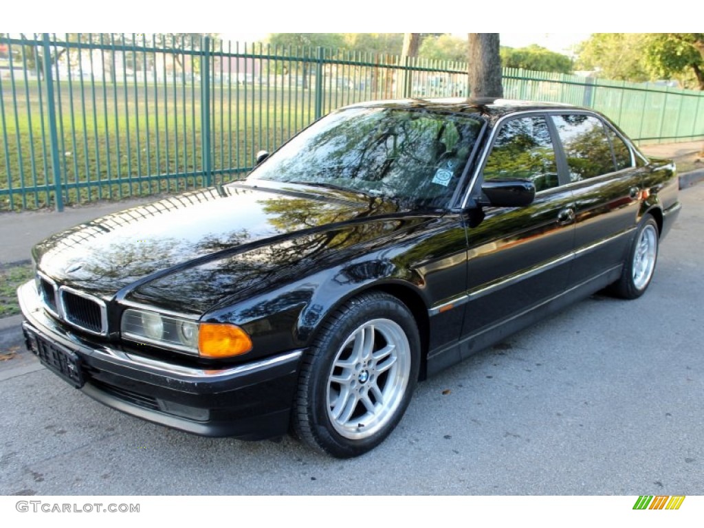 Black II 1998 BMW 7 Series 740iL Sedan Exterior Photo #74851624